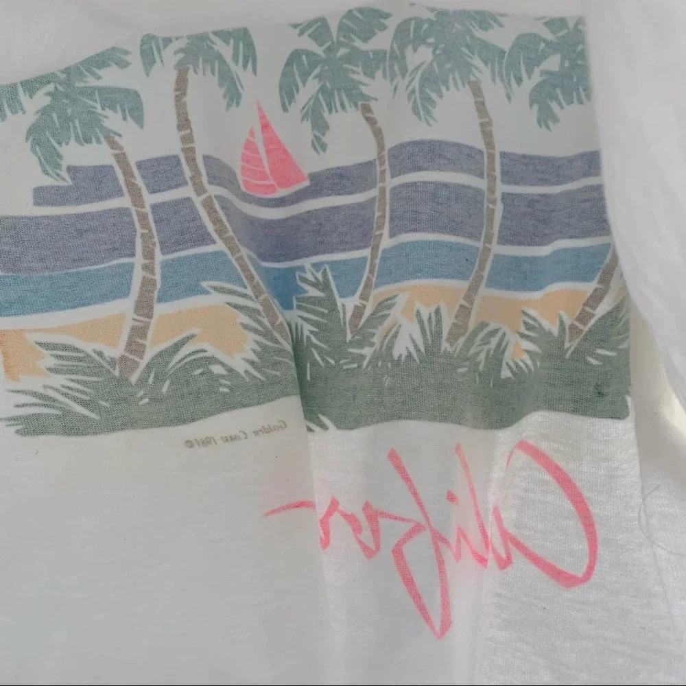 Vtg Single Stitch California 1984 Men’s T-Shirt L - Picture 10 of 11